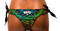 Bikini Dark Indy vista alternativa — fantasia lotus ispirata alla tradizione buddista